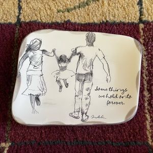 Hallmark Trinket Dish "Some Things We Hold Onto Forever" Ken Sheldon NEW